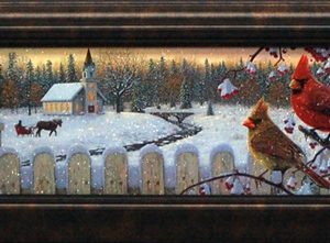 Furry Winter Decorating Arctic Penguin Shelf Sitter, Moose-R-Us.Com Log Cabin Decor