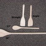 Amish Hand Made Hard Maple Wooden Spoon Spatula