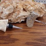 Real Elk Deer Antler Wine Bottle Corkscrew