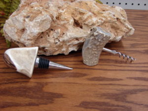 Real Elk Deer Antler Wine Bottle Corkscrew