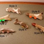 Unique Real Deer Antler Fish Spearing Decoy - Image 2