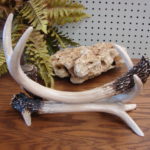 Rustic Deer Antler Wine Rack Bottle Antlers Holder Single Bottles - Image 2