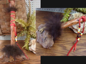 Bonga Driftwood Bear Fur War Dance Club
