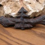 Northwoods Cast Iron Moose Bear Pine Tree Cabinet Drawer Hardware Pull Knob Handle - Image 2