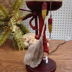 Retro Vintage Boat Motor Table Lamp w/ Shade