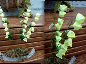 Chinese Lantern Pick Green Set of 3
