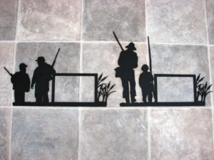 Laser Cut Heavy Duty Steel Father/Son Hunting Frame USA Made