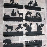 Laser Cut Heavy Duty Iron Paper Towel Holder