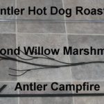 Hand Carved Diamond Willow Marshmallow Roasting Stick Tree Campfire Accessories - Image 2