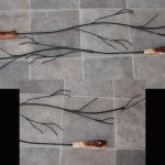 Hand Carved Diamond Willow Marshmallow Roasting Stick Tree Campfire Accessories