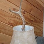 Real Deer Elk Antler Lamp Shade Finial Non Typical - Image 2