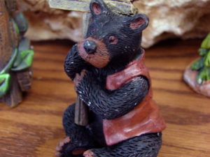 Real Birch Bark Log Miniature Firewood Dollhouse Fairy Garden Bundle of Logs, Moose-R-Us.Com Log Cabin Decor