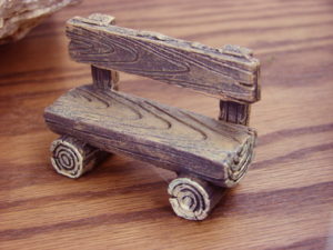 Real Birch Bark Log Miniature Firewood Dollhouse Fairy Garden Bundle of Logs, Moose-R-Us.Com Log Cabin Decor