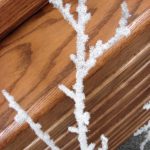 Realistic Artificial Frosted Snow White Branch Twig Tree in Pot 4 or 5 Foot - Image 3