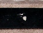 Antique Reverse Painted Glass Office Walk In Sign - Image 3