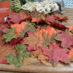 Realistic Autumn Decor Loose Leaf Silk Screen Artificial Life Size Maple Leaves - Image 4