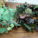 Artificial 6 Foot Long Grape Ivy Leaf Garland Realistic Vine with Twigs - Image 4