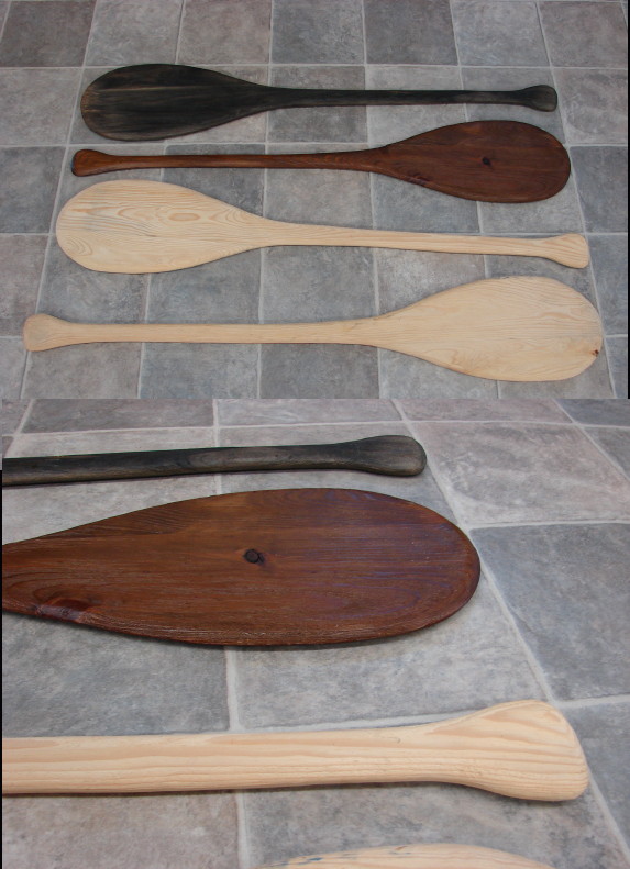 Canoe Paddle Pine Paddles Fat Blade Varnished Personalized Crafts Signs Wall Hanger, Moose-R-Us.Com Log Cabin Decor