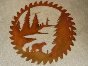 Lodge Hollow Natural Lace Welcome Cabin Wall Hanger Valance Runner Placemat, Moose-R-Us.Com Log Cabin Decor