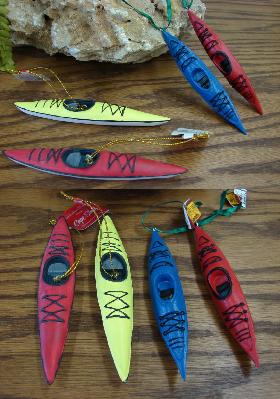 Sea Ocean Kayaks Lake Decor Kayak Ornament, Moose-R-Us.Com Log Cabin Decor