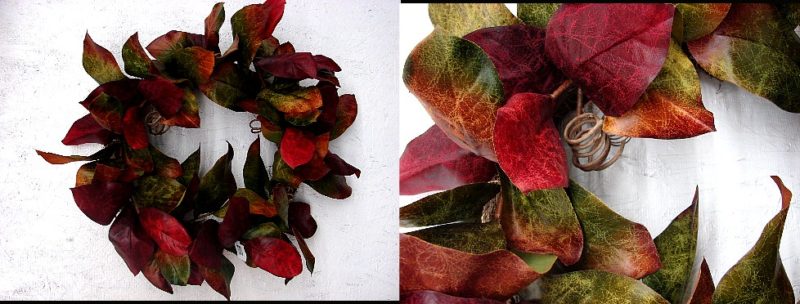 Gorgeous 24&#8243; Full Regal Realistic Magnolia Leaf Greenery Wreath, Moose-R-Us.Com Log Cabin Decor