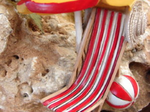 Midwest Detailed Beach Chair with Umbrella Ornament