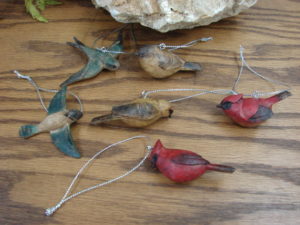 Unfinished Craft Wood Bird House Set/6 Kids Crafts, Moose-R-Us.Com Log Cabin Decor