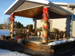 Real Natural Dried Pine Garland Long Needle 6 Foot