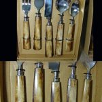 Real Bone Handle Flatware Set/5