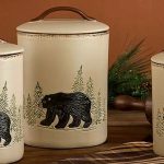 Rustic Stoneware Moose Bear Nesting Mixing Bowl Set - Image 3