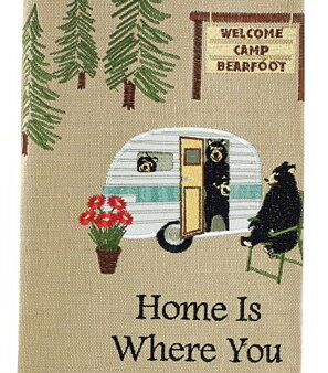 PD Where You Park It Embroidered Towel