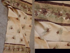Pinehaven Pine Cone Pine Branch Shower Curtain