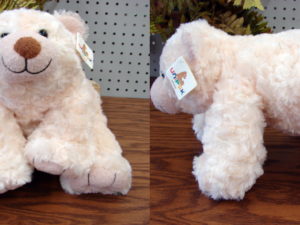 Northwoods Soft Plush Moose Shelf Sitter Dangle Legs Set/2, Moose-R-Us.Com Log Cabin Decor