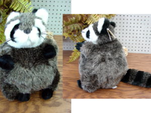 Soft Plush Northwoods Plumpee Raccoon Stuffed Toy