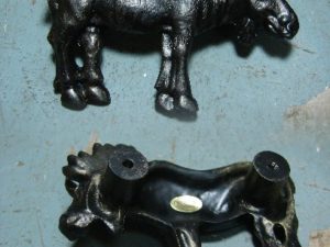 Pewter Bull Moose Lodge Cabinet Hardware Handle Bronze Black