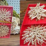 Scandinavian Straw Ornament Swedish Lodge Ornaments Tree Topper Garland - Image 2