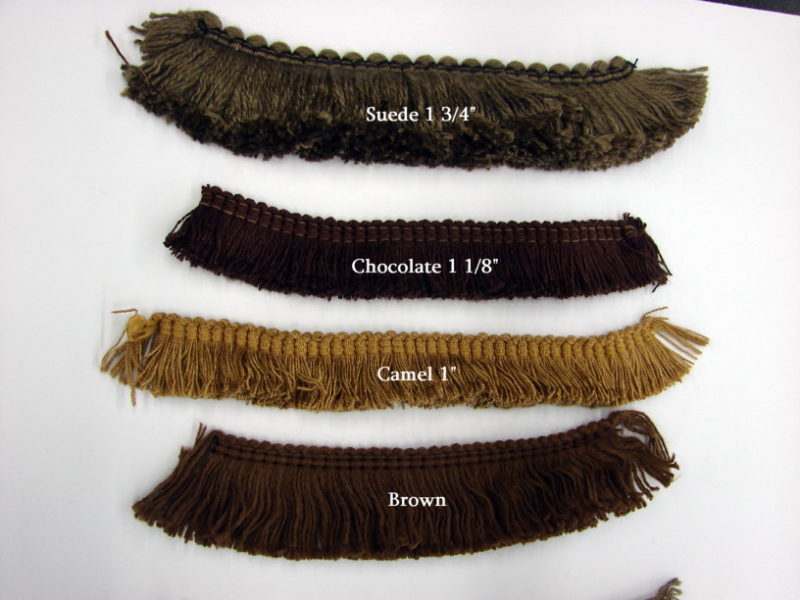 5 Yards Brush Fringe Sewing Trim Craft Upholstery Pillow Throw Drapery Bulk Wholesale, Moose-R-Us.Com Log Cabin Decor