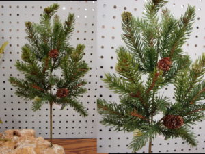 Realistic White Spruce Pine Pick Pine Cones