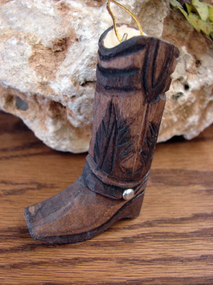 cowboy boot ornament
