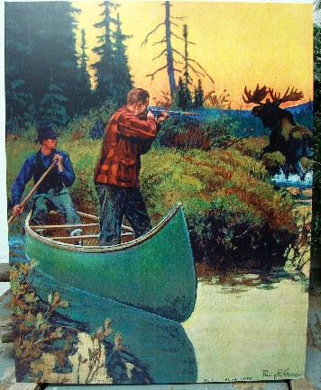 Vintage Old Time Fishing Hunting Photos