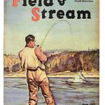 Vintage Colored Sporting Magazine Covers Fishing Hunting Prints, Moose-R-Us.Com Log Cabin Decor