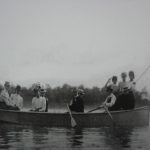 Vintage Fishing Themed Photographs Black and White Cabin Artwork, Moose-R-Us.Com Log Cabin Decor