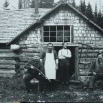 Vintage Hunting Camp Themed Photographs Black and White Lodge Artwork, Moose-R-Us.Com Log Cabin Decor