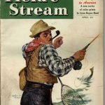Vintage Colored Sporting Magazine Covers Fishing Hunting Prints, Moose-R-Us.Com Log Cabin Decor