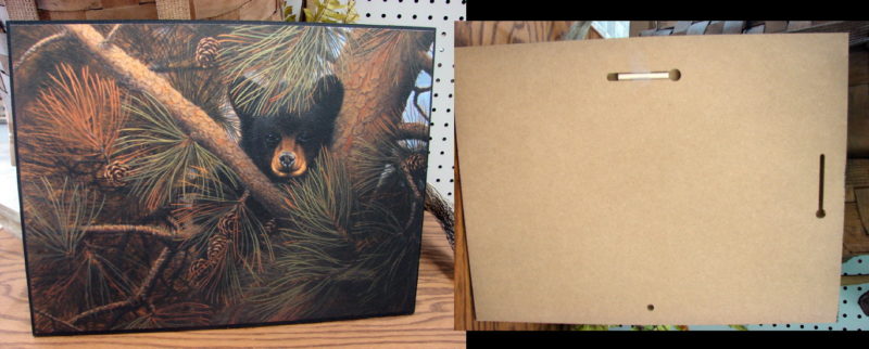 High and Lonesome Bear Cub Pines Derk Hansen Artwork Picture, Moose-R-Us.Com Log Cabin Decor