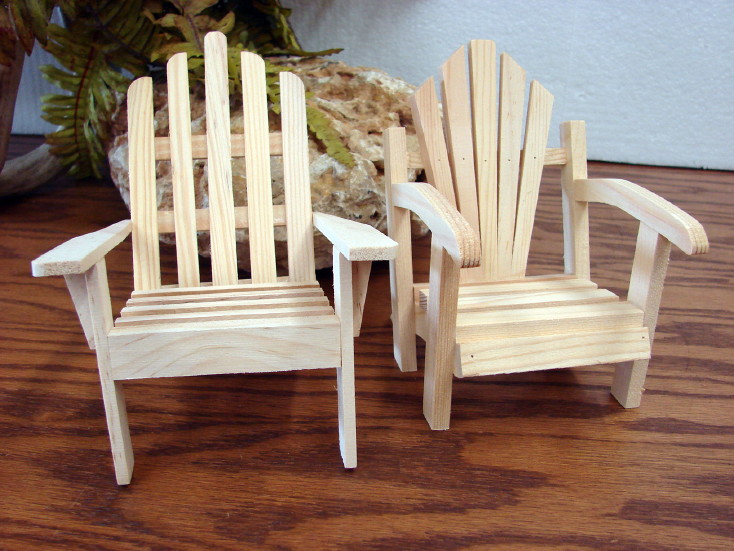 Adirondack Beach Chair Wedding Cake Topper Miniature Doll House Moose R Us Com Log Cabin Decor