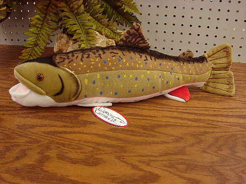 Cabin Critters Fish Soft Plush Stuffed Freshwater Fish Pillow