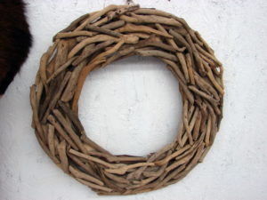 Water Worn Driftwood Beach Themed Wreath