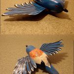 Fish Spearing Decoy Grove Fish Works Wood Carved Hand Crafted - Image 5