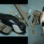 Fish Spearing Decoy Grove Fish Works Wood Carved Hand Crafted - Image 4